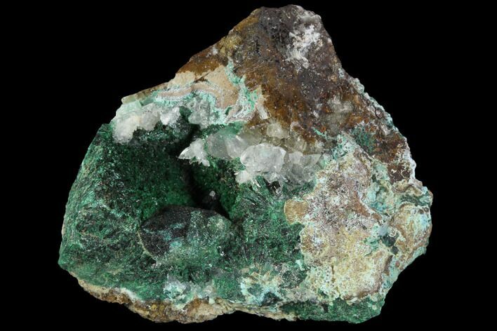 Atacamite, Chrysocolla & Selenite Association - Peru #98145